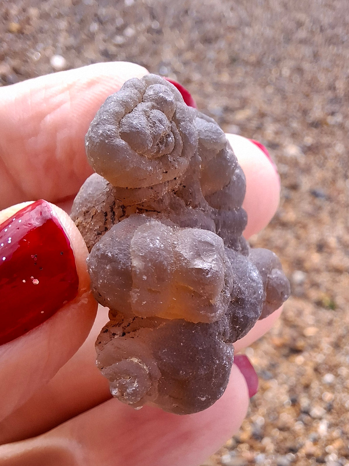 Nebula Chalcedony, 18.80g, Fossil (Ref: NC9)