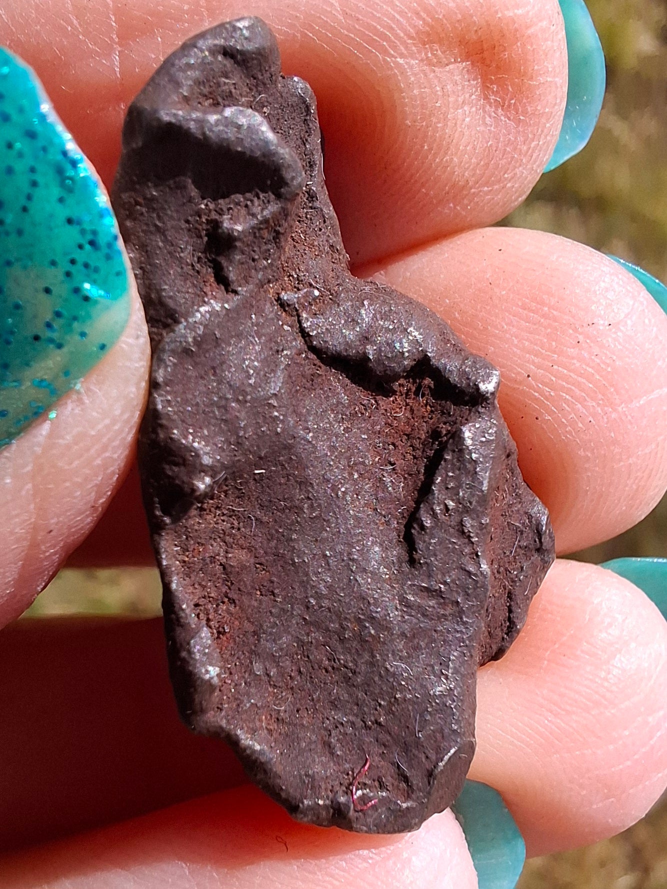 Gebel Kamil Iron Meteorite, 10.78g (Ref: K37)