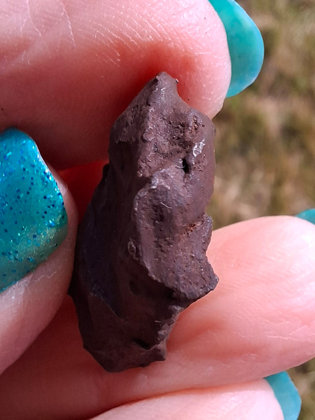 Gebel Kamil Iron Meteorite, 12.80g (Ref: K33)