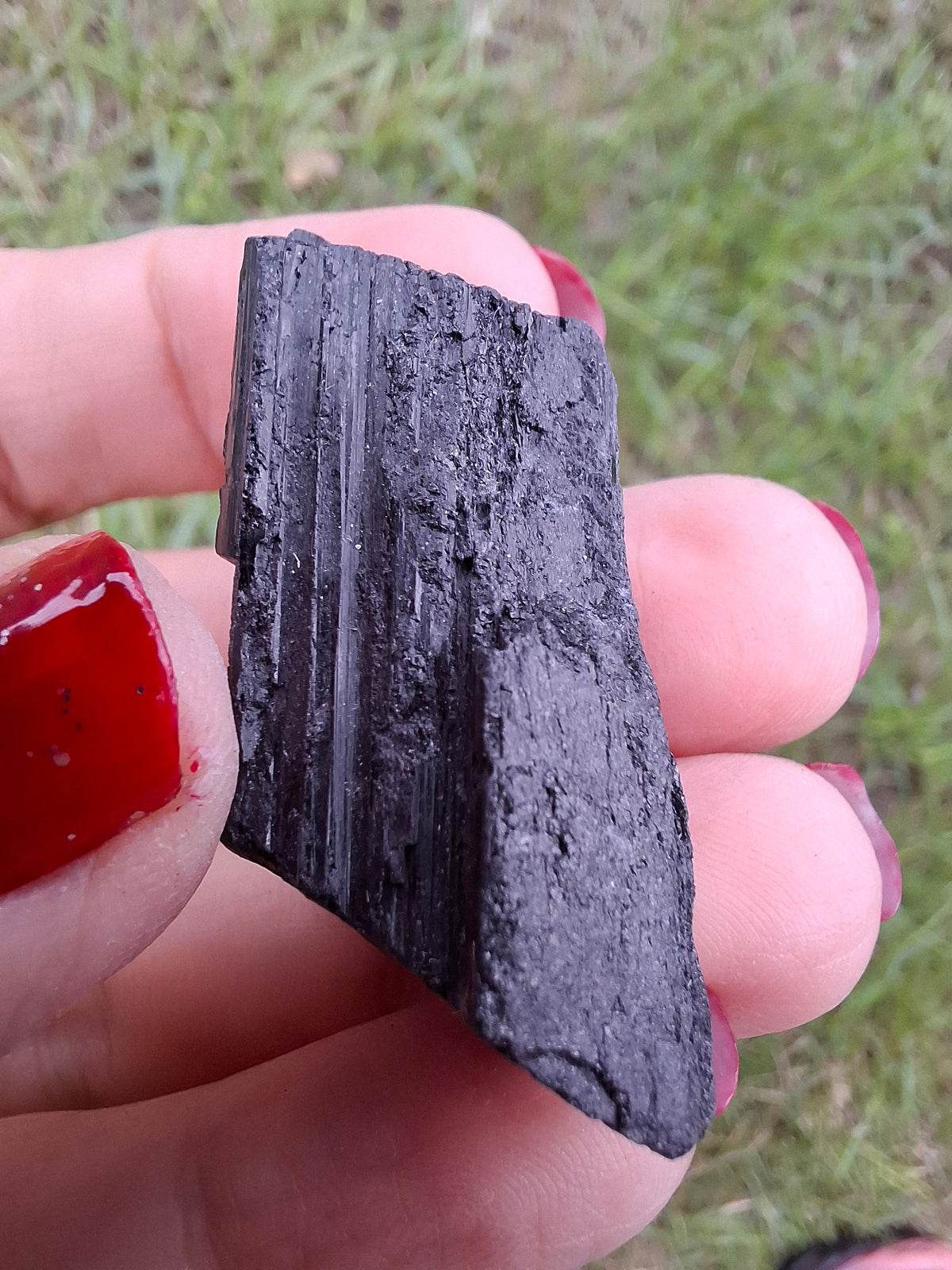 Black Tourmaline RAW, 21.93g, Crystal (Ref: RBT16)