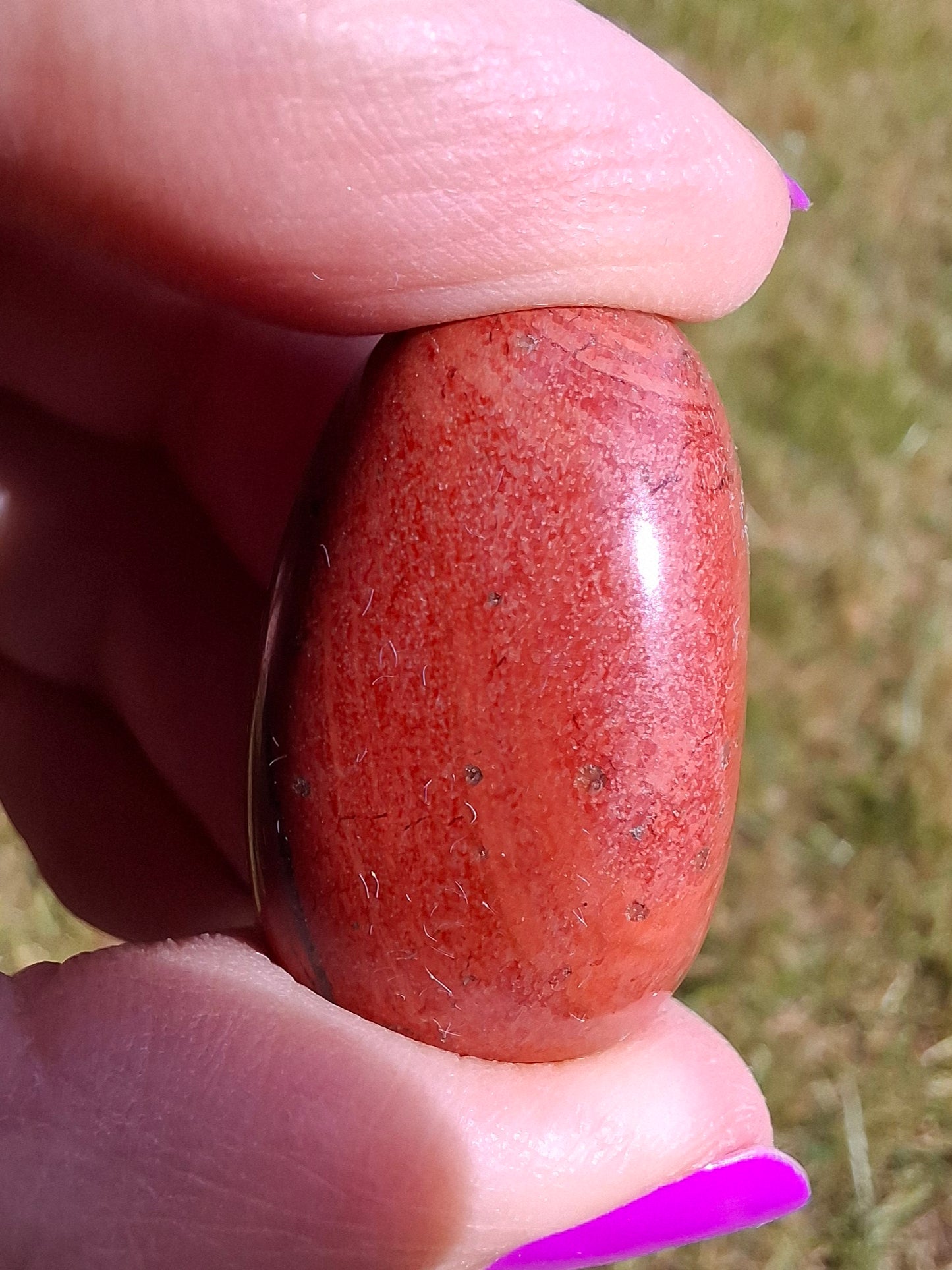 Red Jasper, Tumble Stone, Crystal (Ref: T90)
