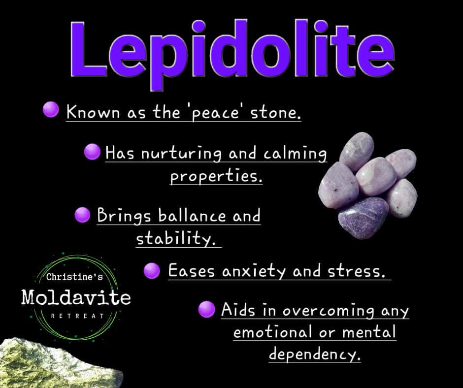 Lepidolite, Tumble Stone, Crystal (Ref: T114)