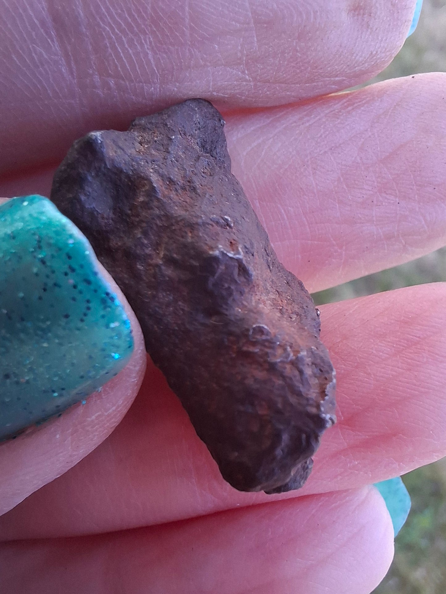 Gebel Kamil Iron Meteorite, 13.55g (Ref: K43)