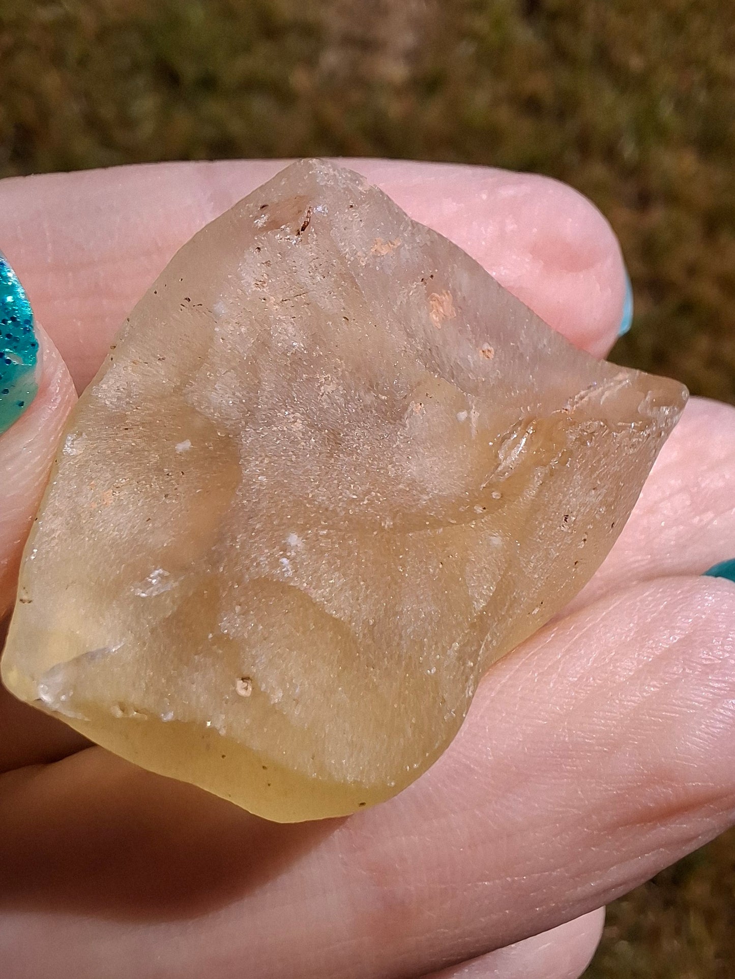 Libyan Desert Glass Piece, 12.30g, Tektite