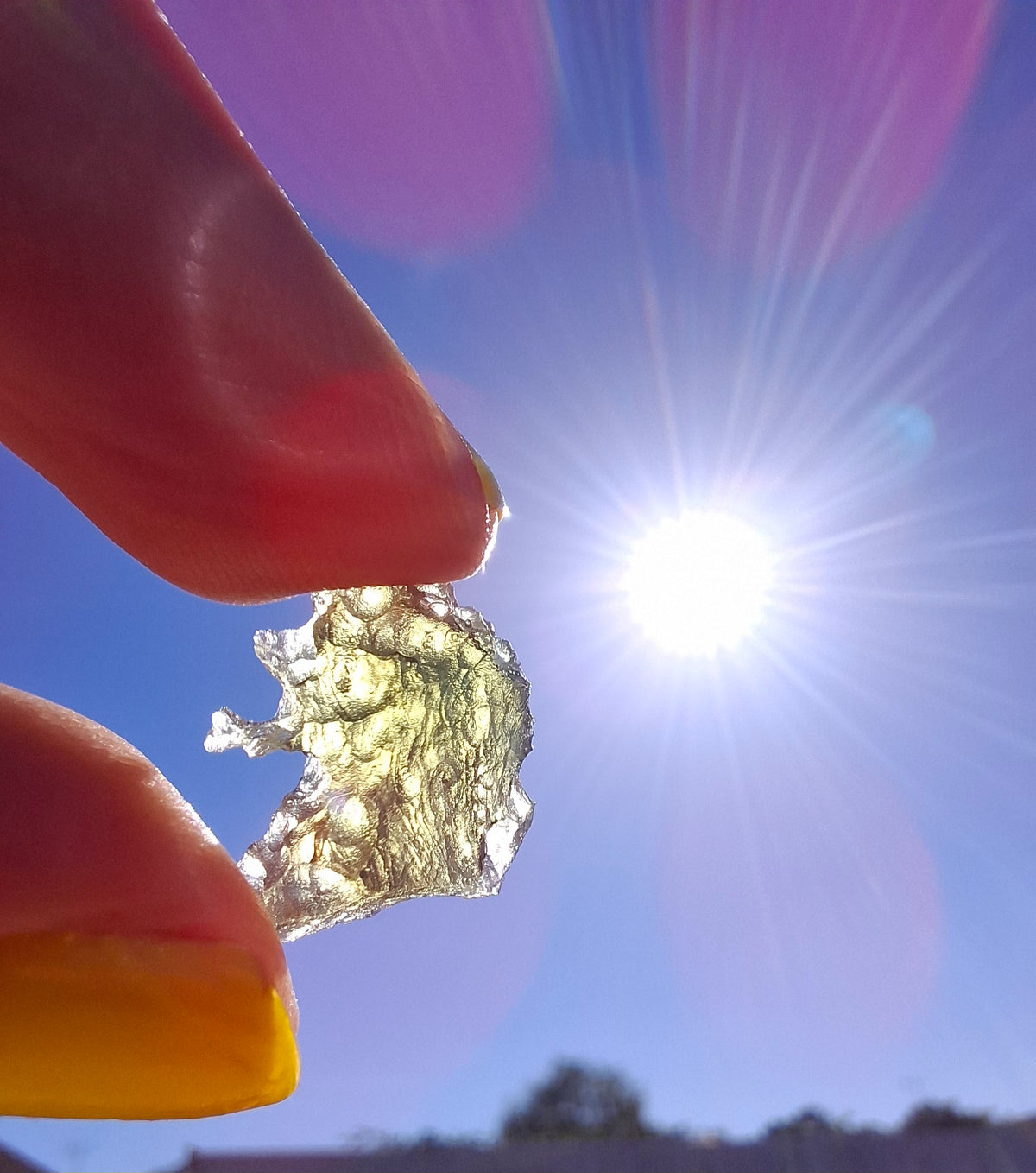 Moldavite Piece, 1.14g, Tektite (Ref: 1511)
