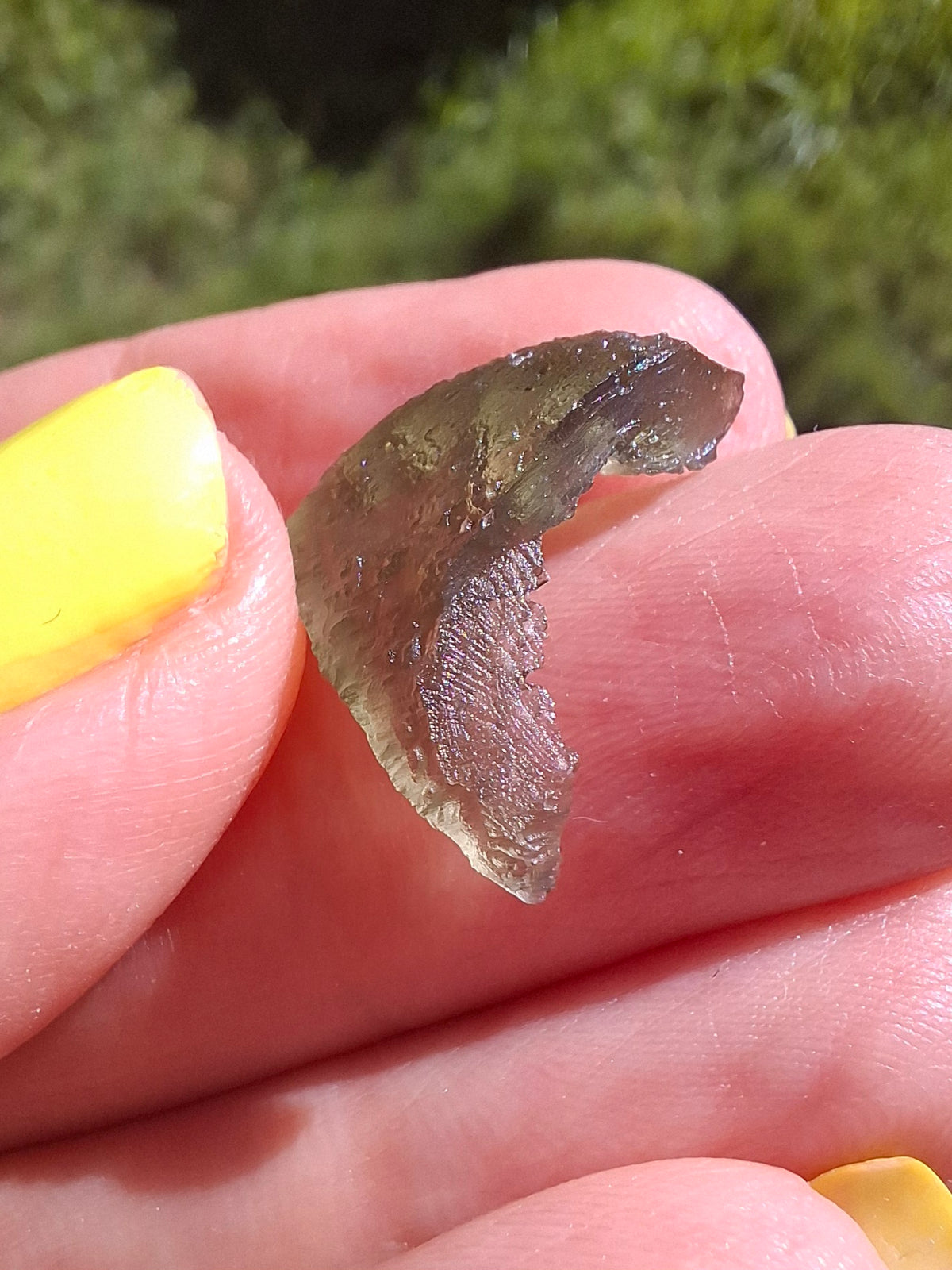 Moldavite Piece, 1.03g, Tektite (Ref: 1516)