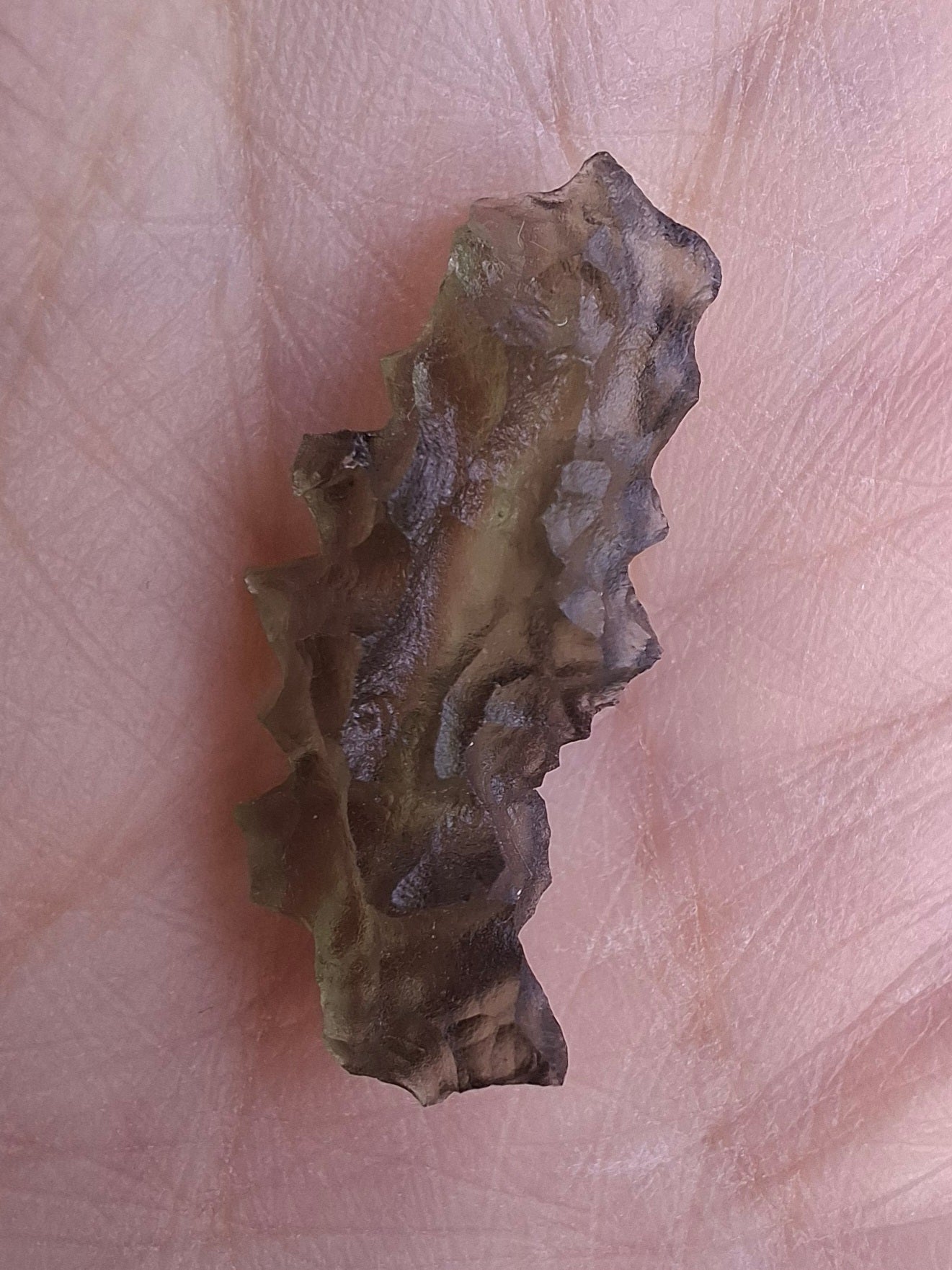 Moldavite Piece, JEZKOVNA BESEDNICE, 1.16g, Tektite (Ref: 1285)