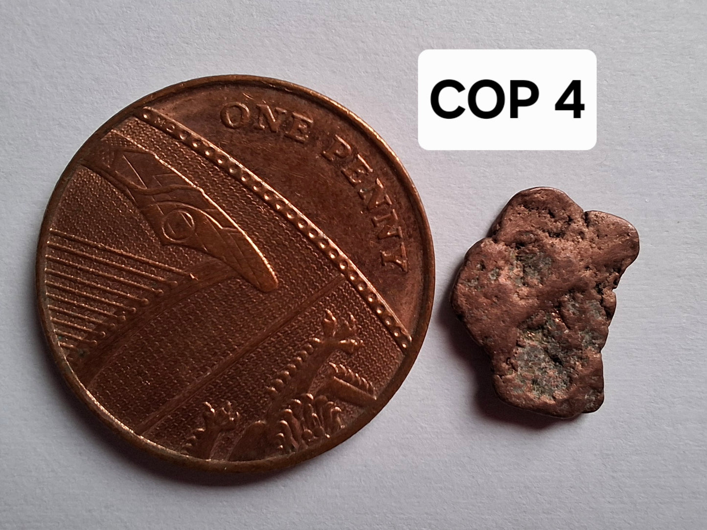 Native Copper Nugget, 0.50g, (Ref: COP4)