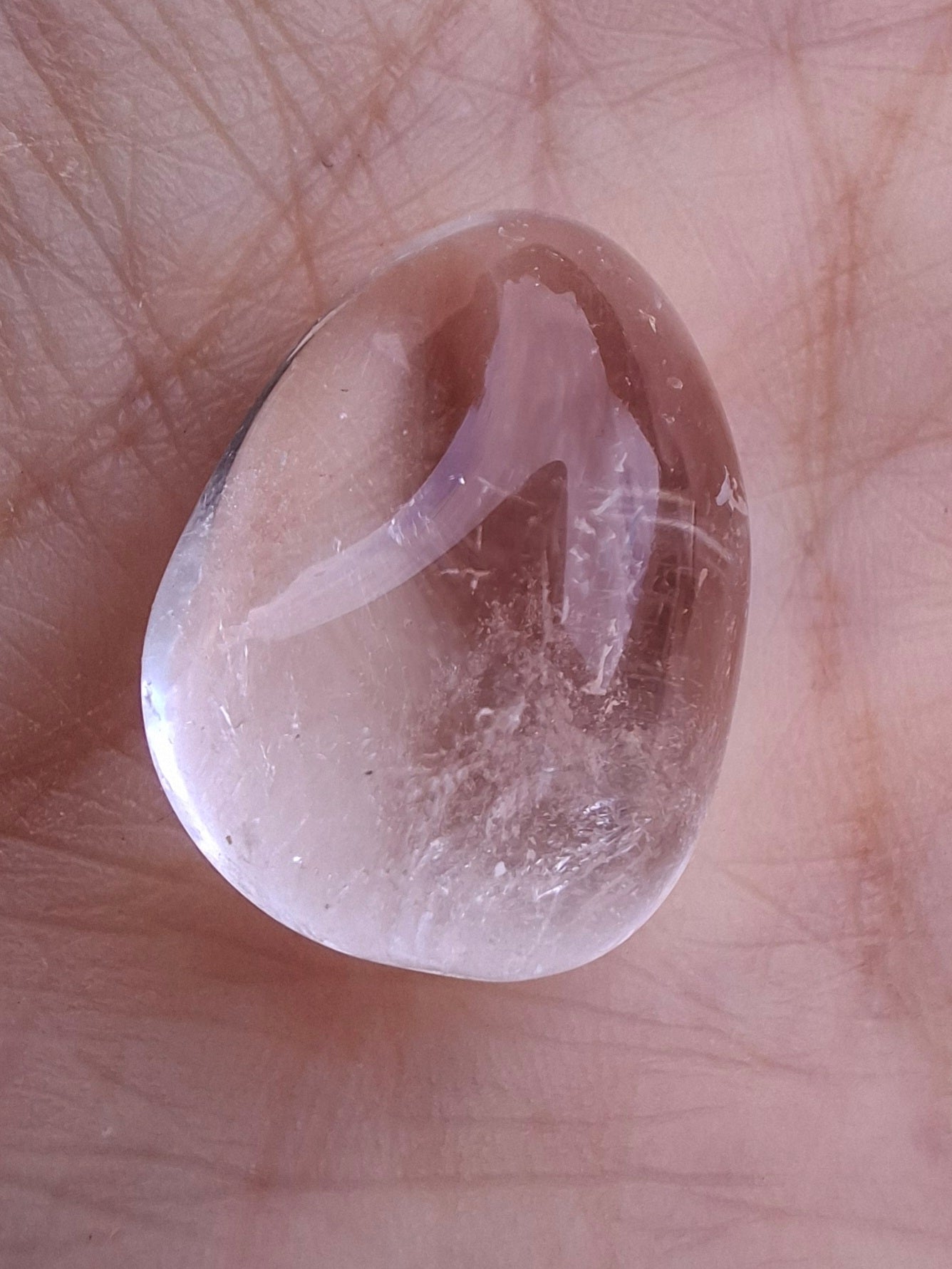 Clear Quartz, Tumble Stone, Crystal (Ref: T30)