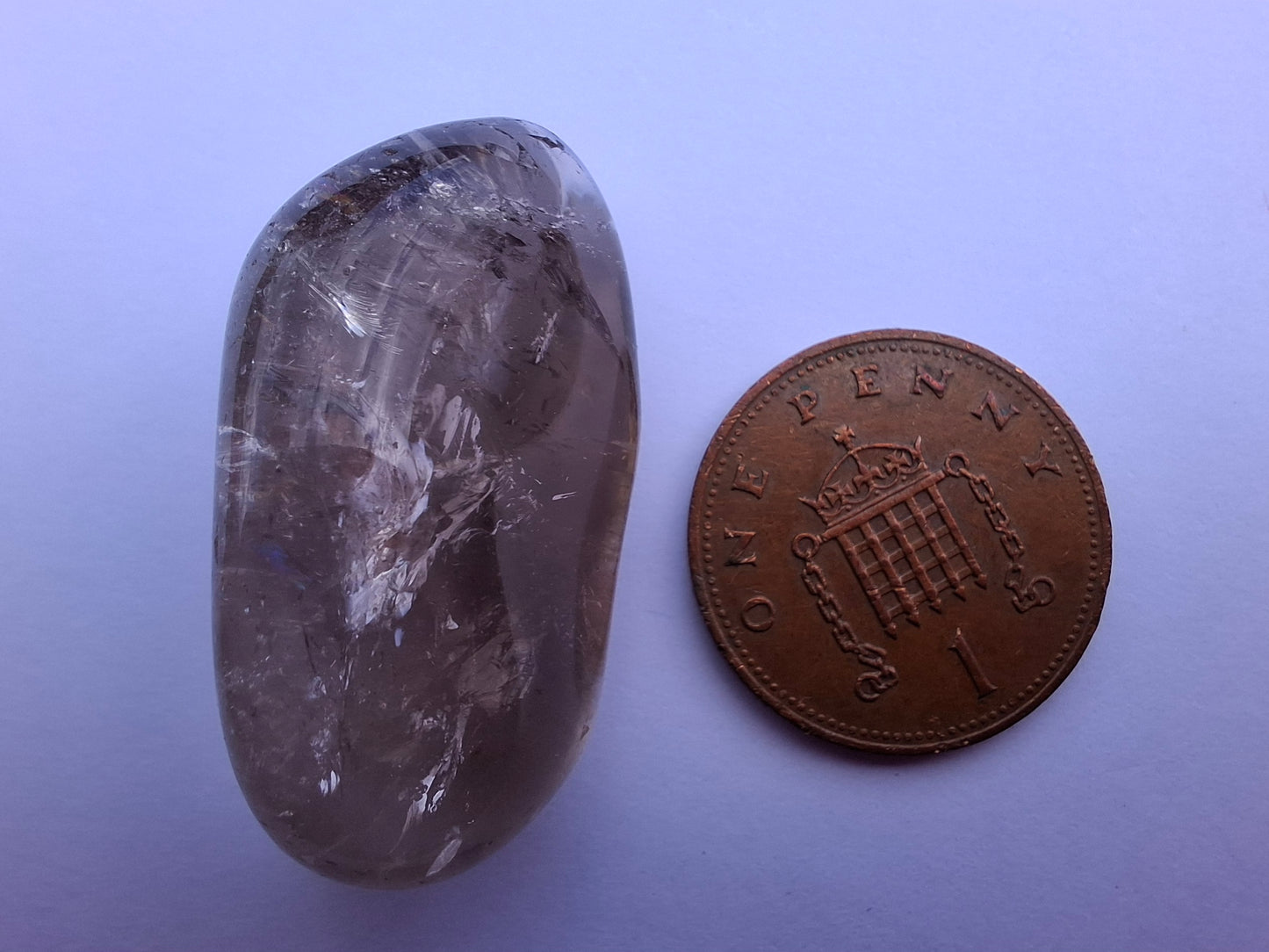 Smoky Quartz, Tumble Stone, Crystal (Ref: T104)