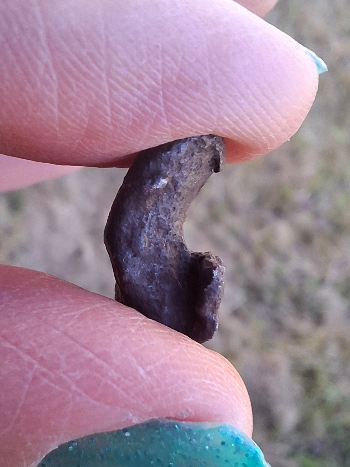 Gebel Kamil Iron Meteorite, 6.38g (Ref: K6)