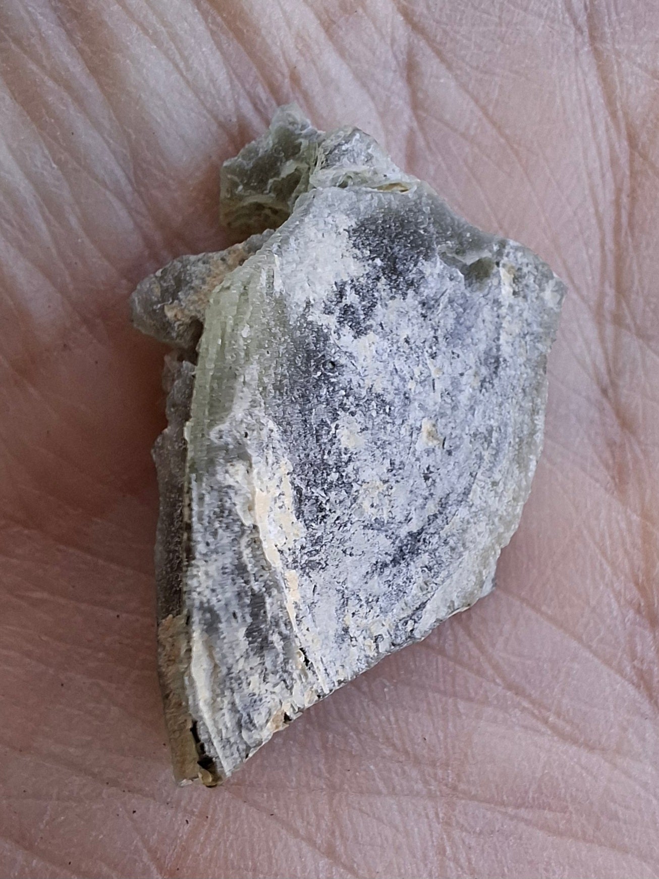 Moldavite Piece, SNOWFLAKE, FROSTED, BARTOCHOV, 3.47g, Tektite (Ref: 1368)