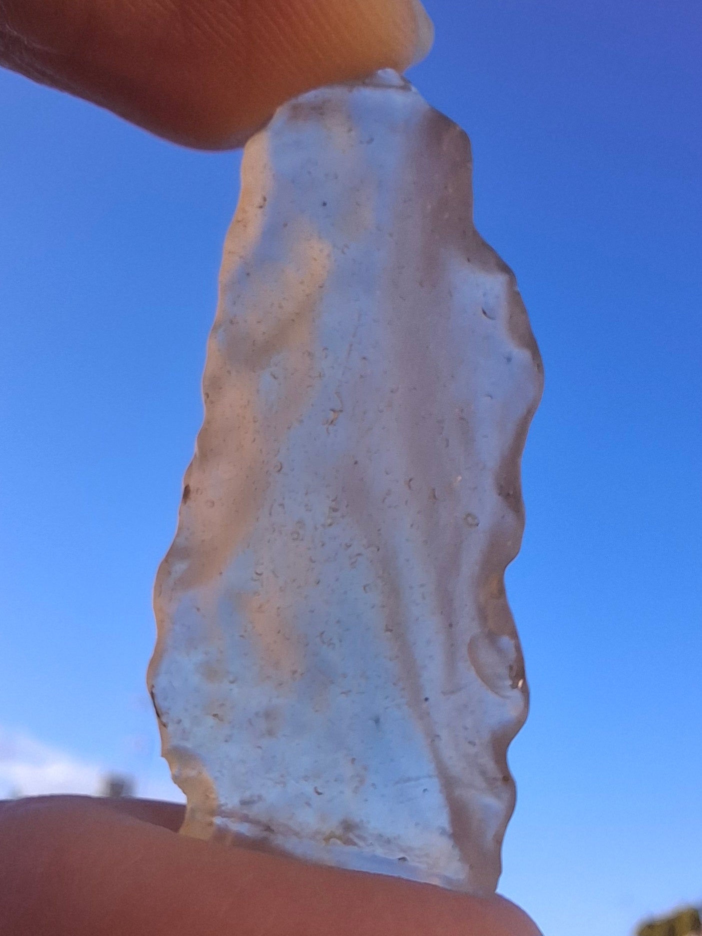 Libyan Desert Glass Piece, 7.46g, Tektite (Ref: LE5)