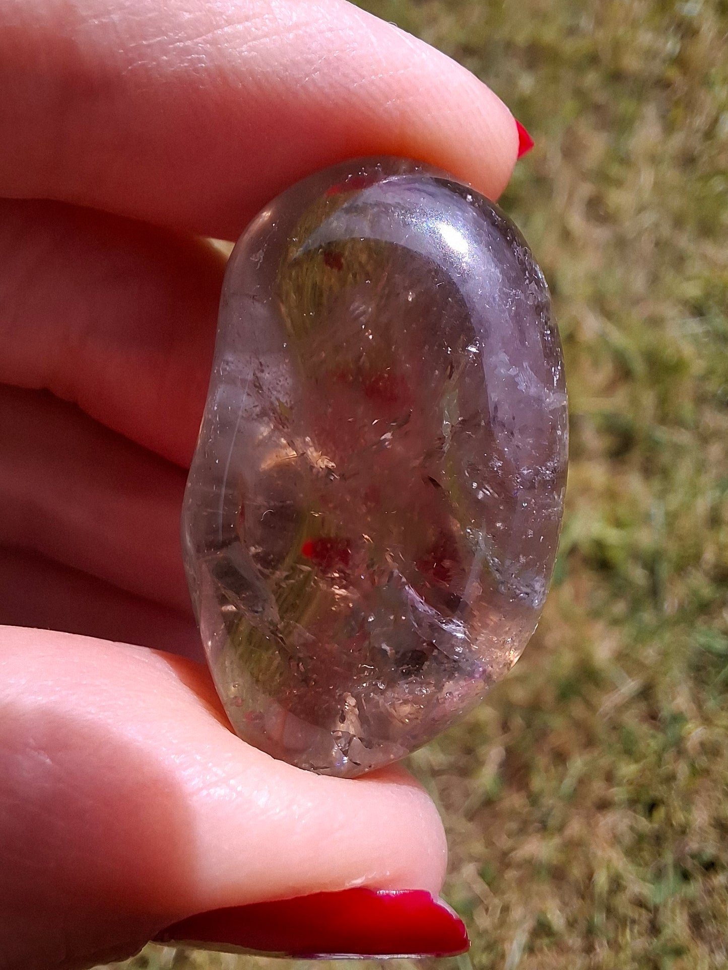 Smoky Quartz, Tumble Stone, Crystal (Ref: T104)