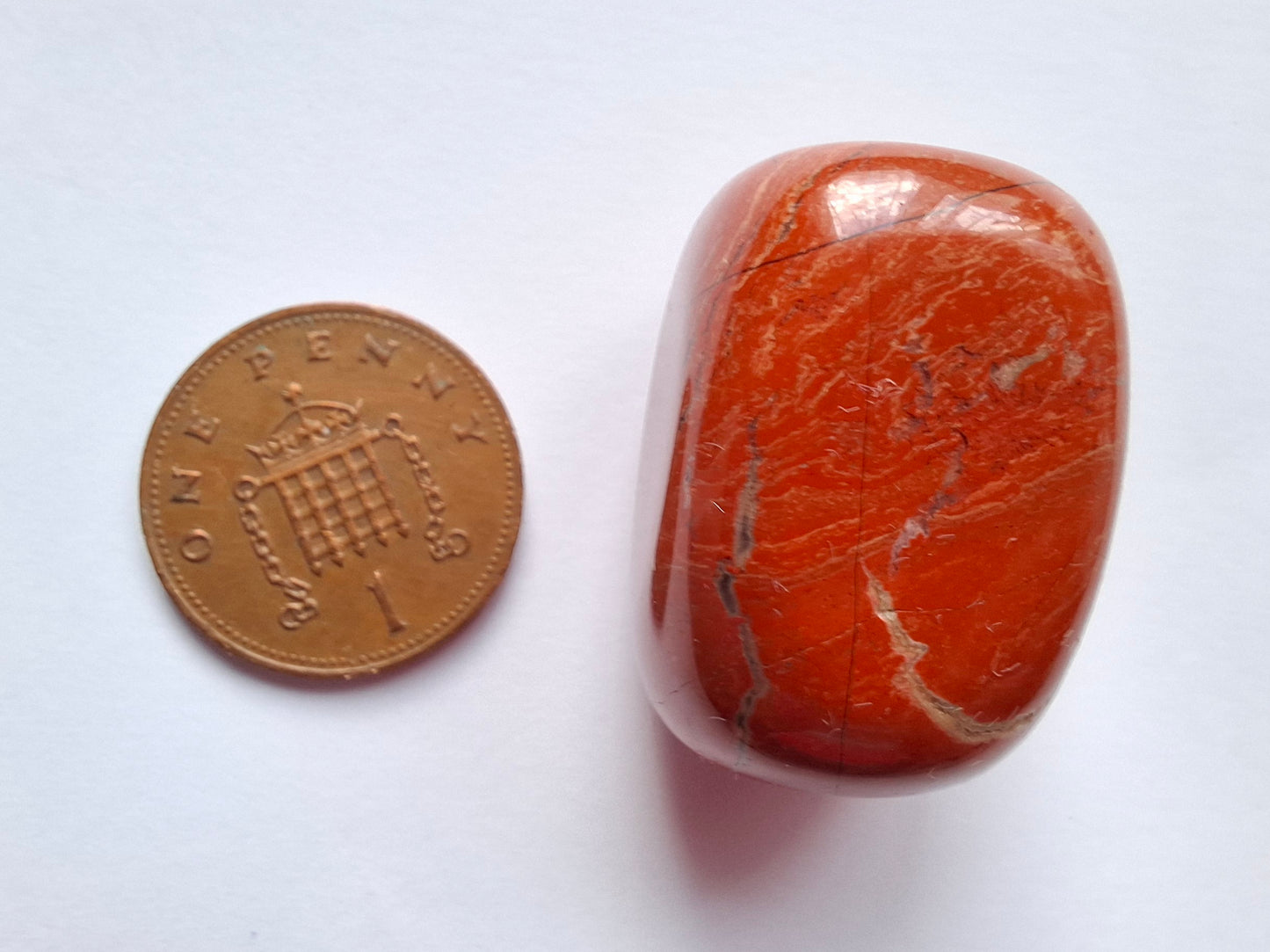Red Jasper, Tumble Stone, Crystal (Ref: T89)