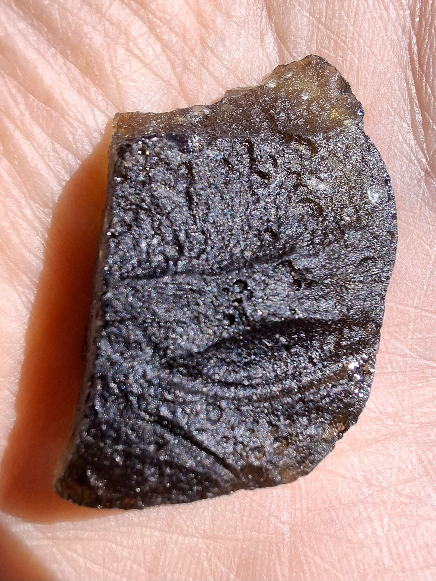 Moldavite Piece, JAKULE, 7.00g, Tektite (Ref: 1376)