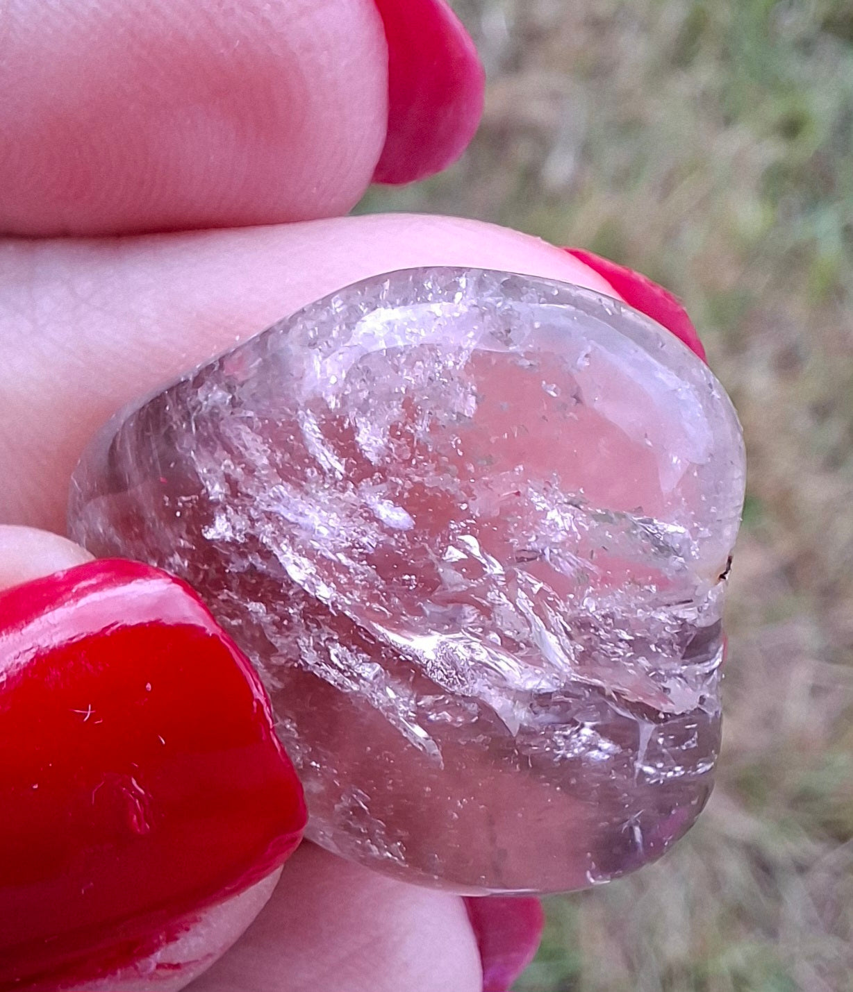 Smoky Quartz, Tumble Stone, Crystal (Ref: T107)