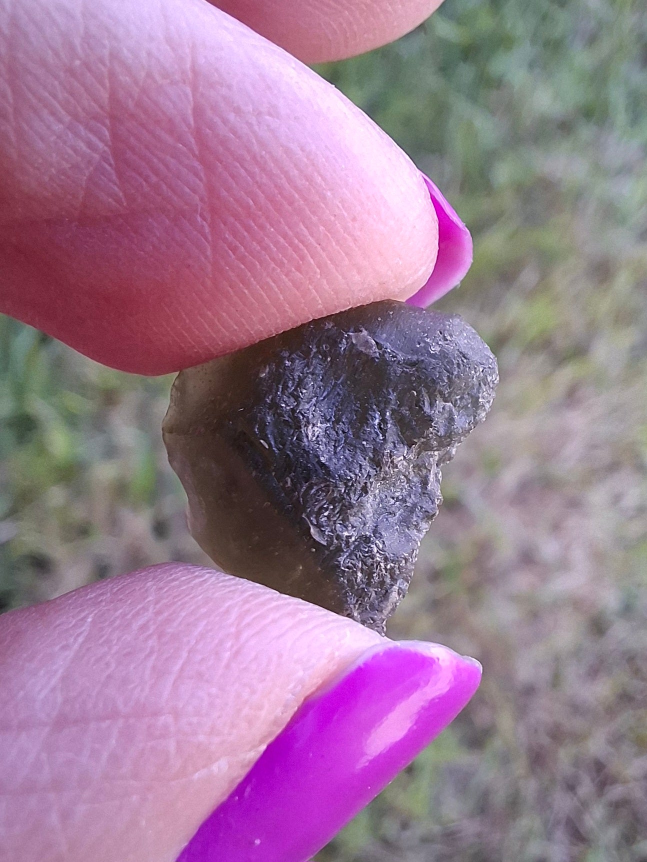 Moldavite Piece, 1.16g, Tektite (Ref: 1461)