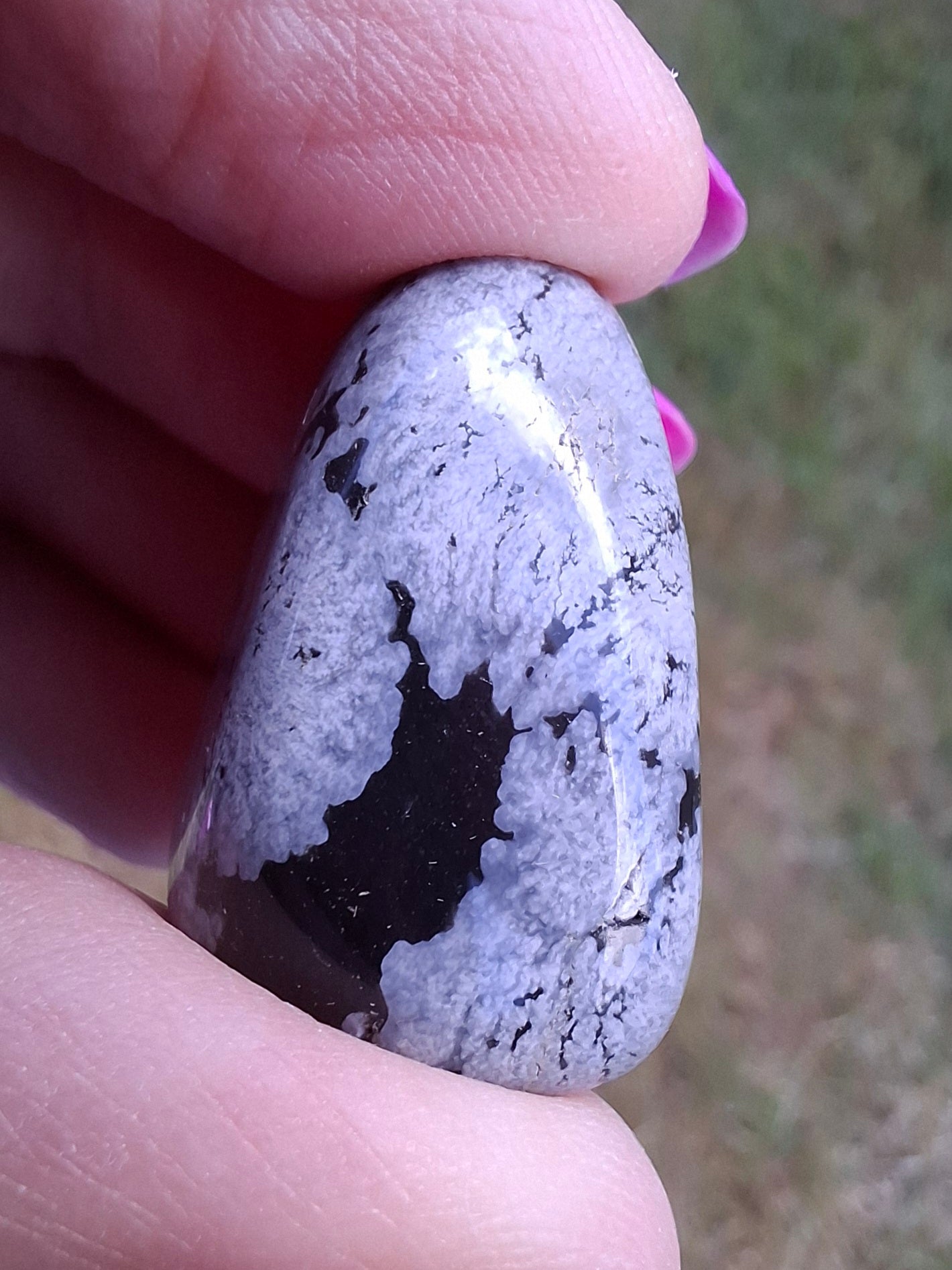 Snowflake Obsidian, Tumble Stone, Crystal (Ref: T97)