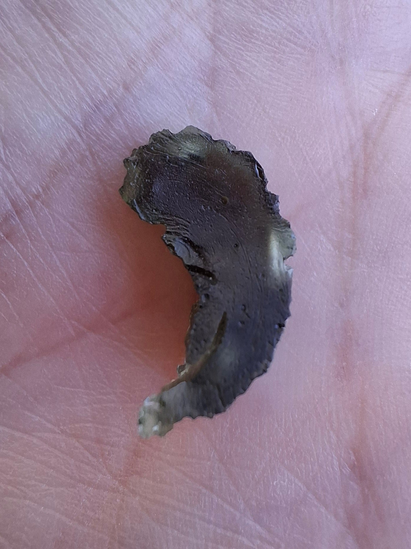 Moldavite Piece, 1.25g, Tektite (Ref: 1470)