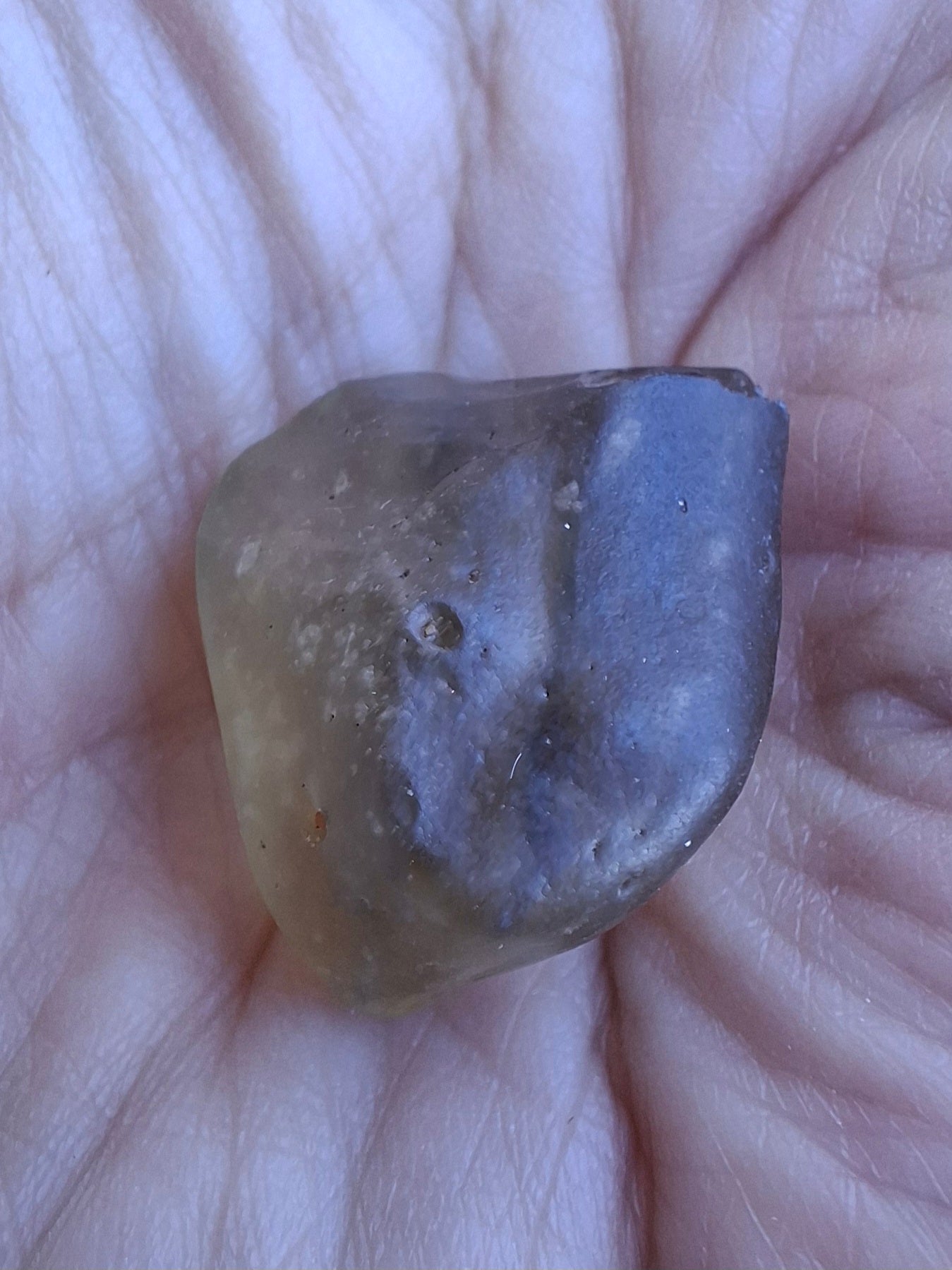 Libyan Desert Glass (darker) Piece, 6.82g, Tektite (Ref: L1365)