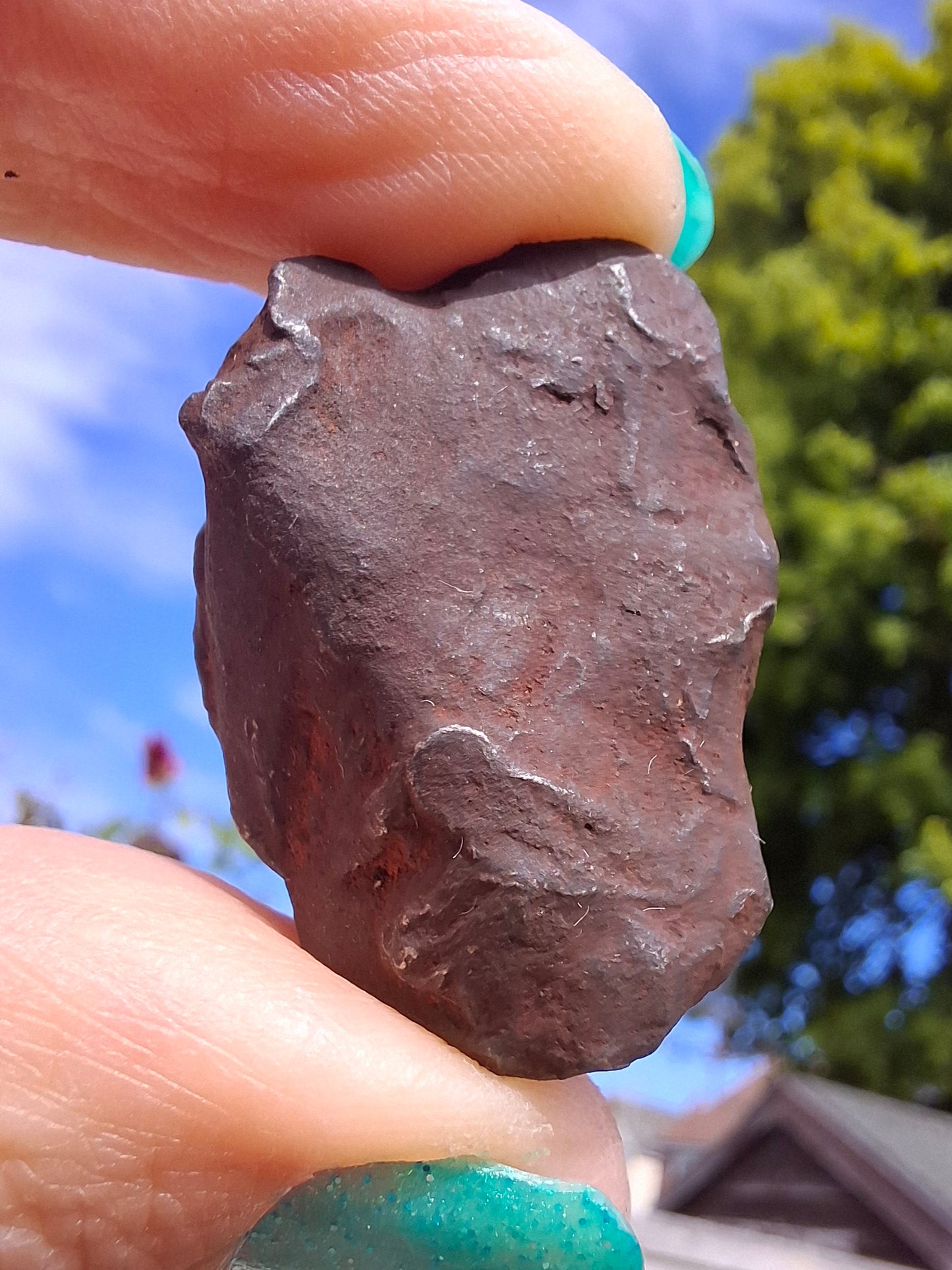 Gebel Kamil Iron Meteorite, 40.04g (Ref: K20)
