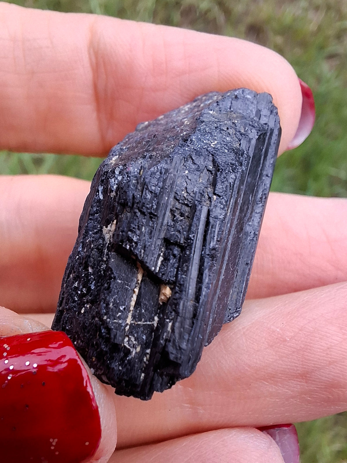 Black Tourmaline RAW, 14.75g, Crystal (Ref: RBT7)