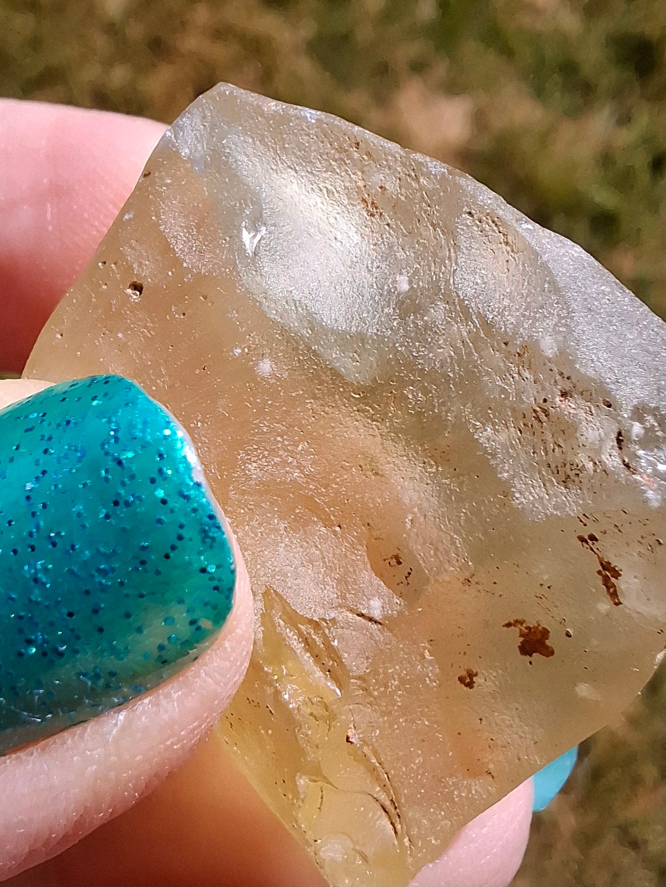 Libyan Desert Glass Piece, 12.30g, Tektite