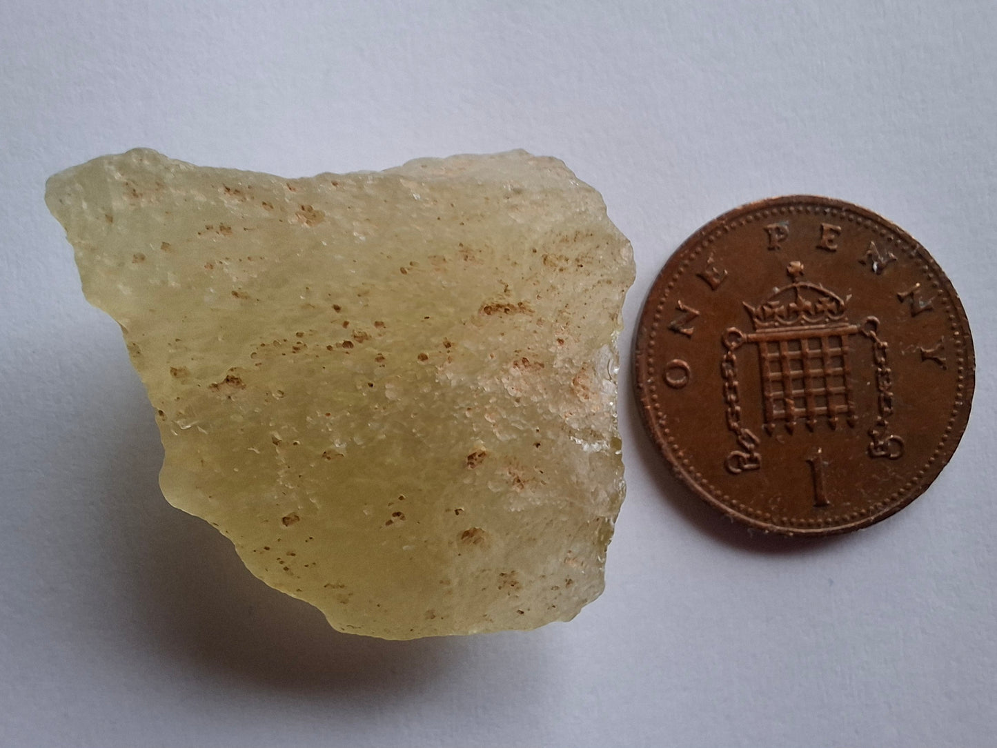 Libyan Desert Glass Piece, 10.15g, Tektite