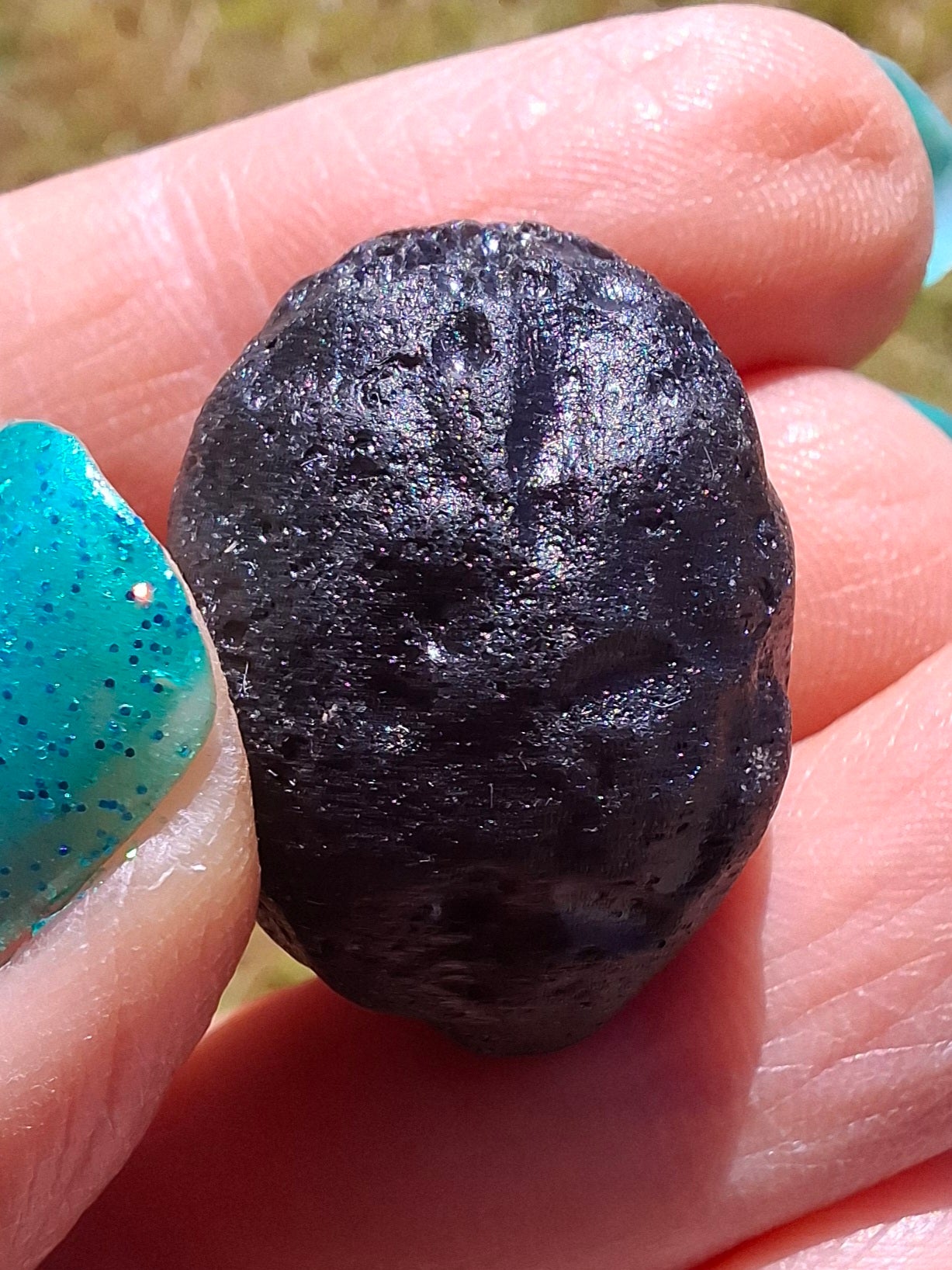 Philippinite (Rizalite), 11.31g, Tektite