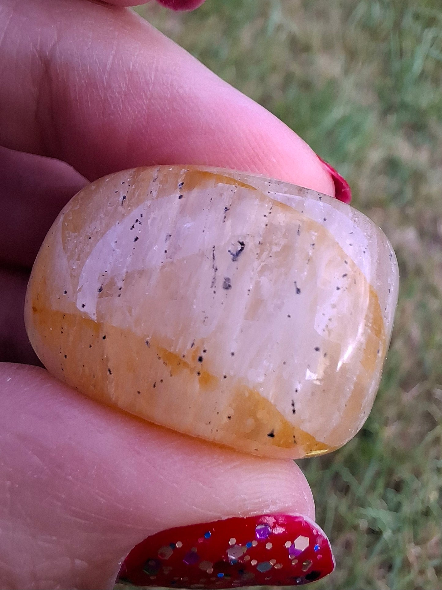 Golden Healer, Tumble Stone, Crystal (Ref: T191)