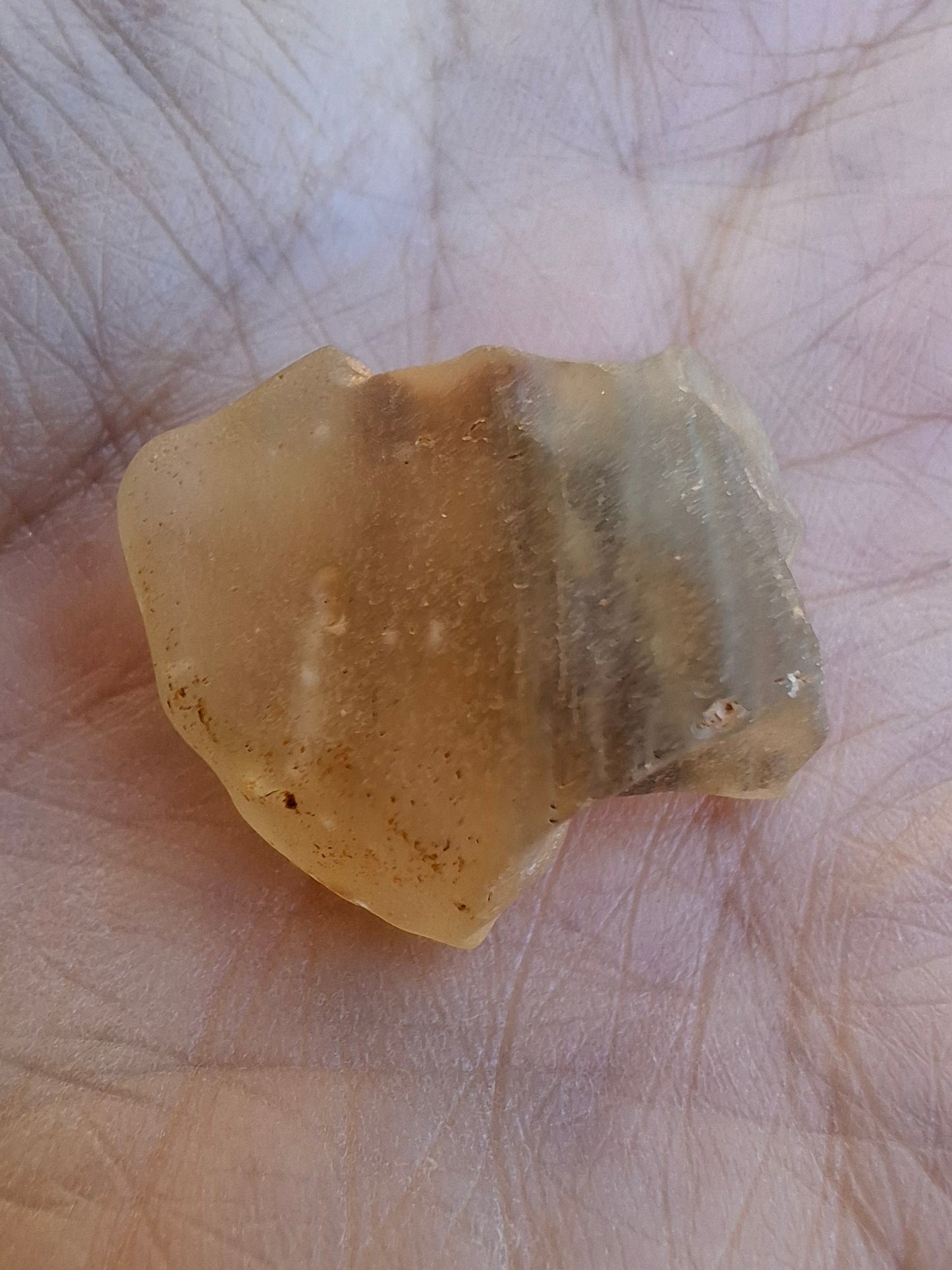 Libyan Desert Glass Piece, 6.97g, Tektite