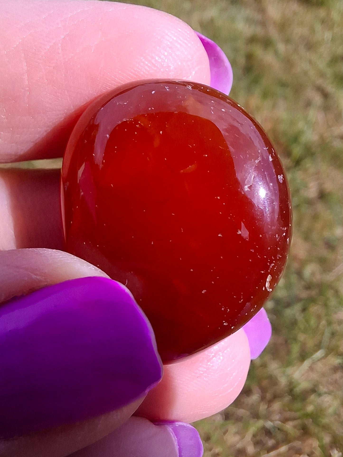 Carnelian, Tumble Stone, Crystal (Ref: T67)