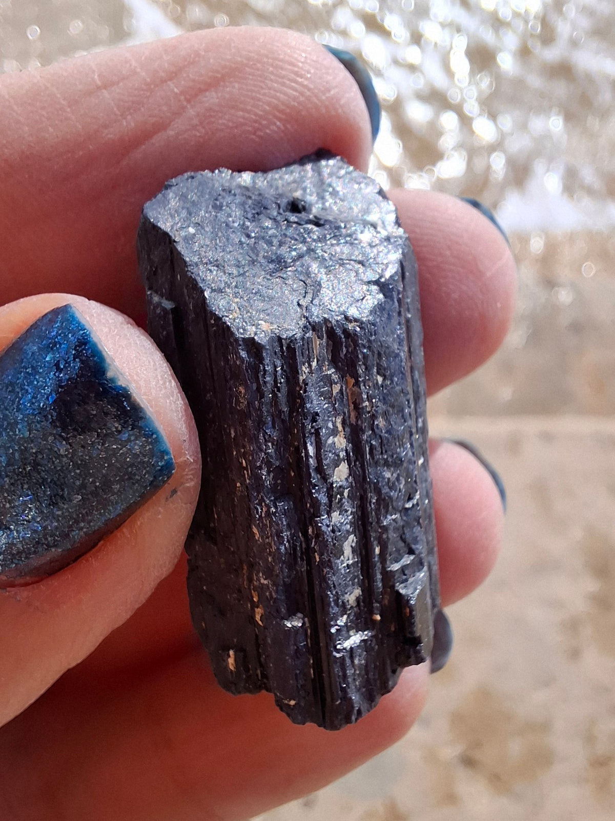 Black Tourmaline RAW, 11.97g, Crystal (Ref: RBT5)