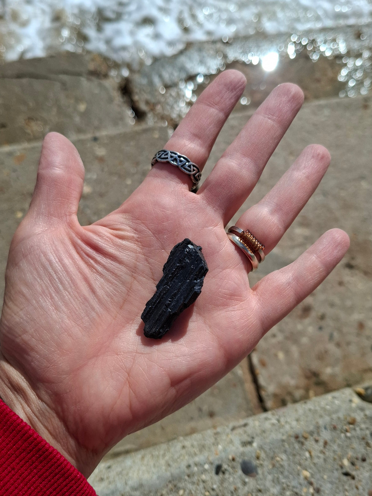 Black Tourmaline RAW, 13.00g, Crystal (Ref: RBT9)