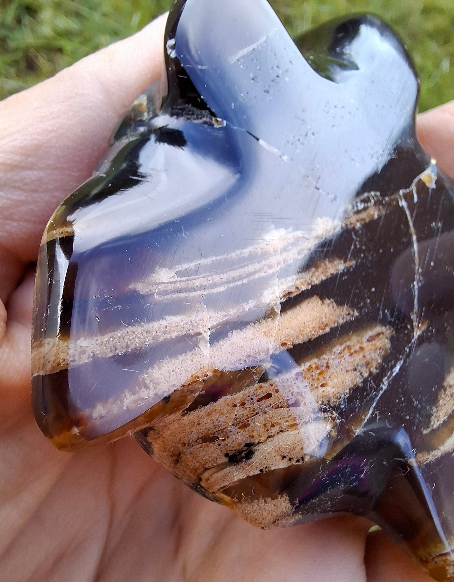Red Amber Turtle, 59.07g, Carving, Fossil (Ref: TT5)