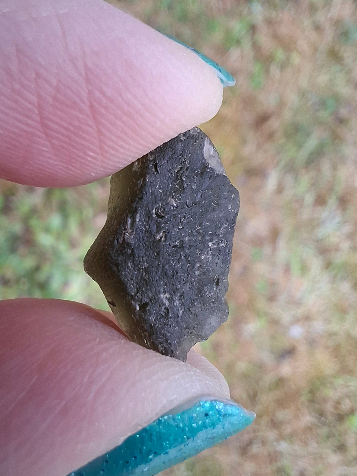 Moldavite Piece, 1.52g, Tektite (Ref: 1425)