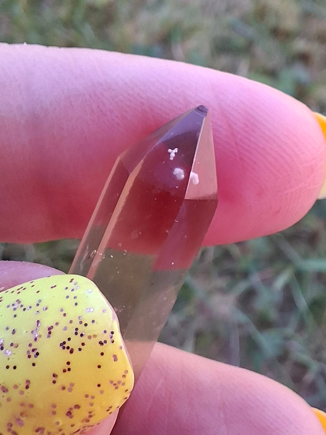 Libyan Desert Glass DT Carving, 4.68g, Tektite (Ref: LDT7)