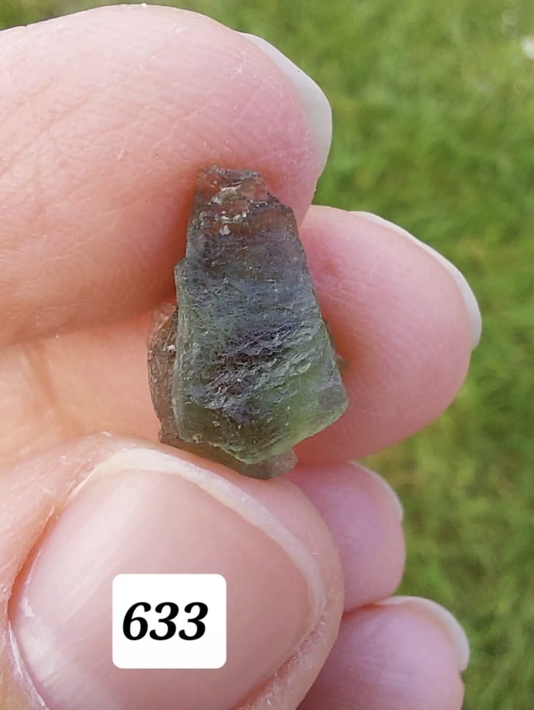 Moldavite Piece, 1.00g, Tektite (Ref: 633)