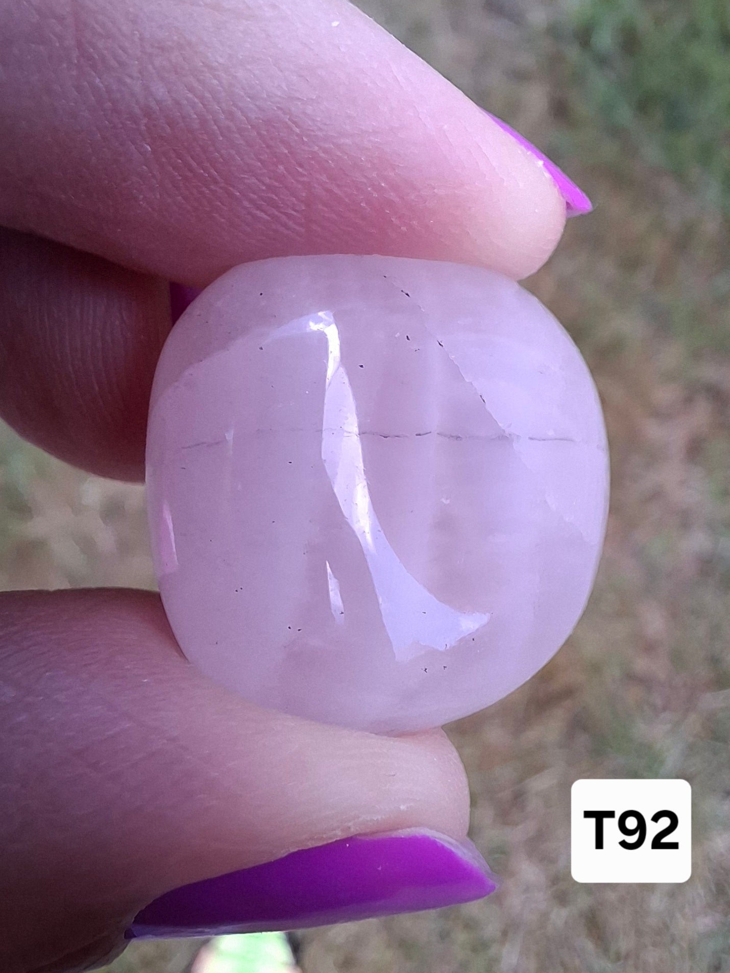 Rose Quartz, Tumble Stone, Crystal (Ref: T92)