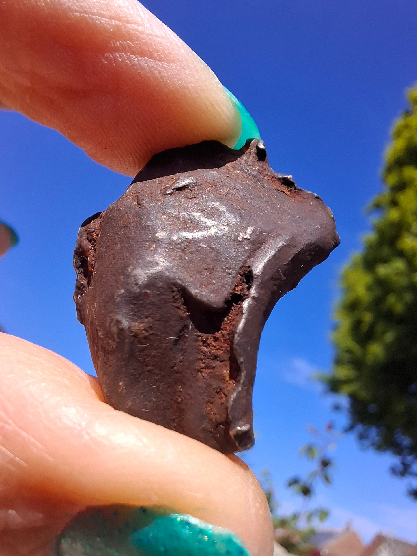 Gebel Kamil Iron Meteorite, 19.66g (Ref: K40)