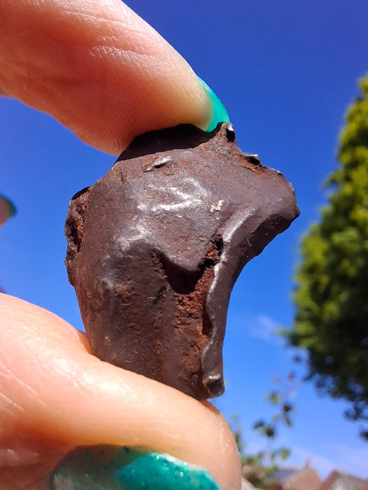 Gebel Kamil Iron Meteorite, 19.66g (Ref: K40)