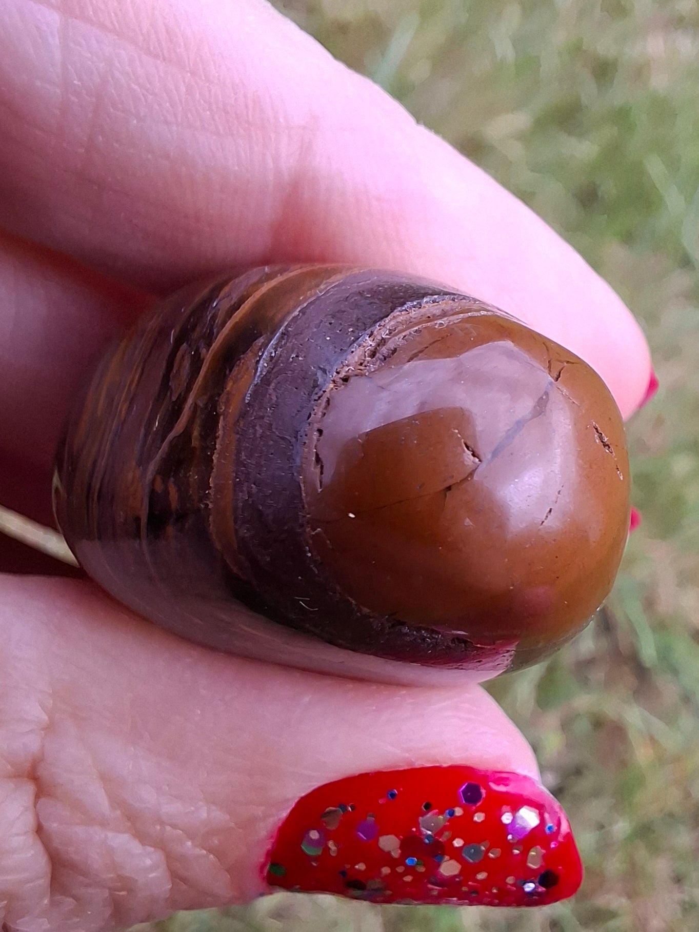 Tigers Eye, Tumble Stone, Crystal (Ref: T133)