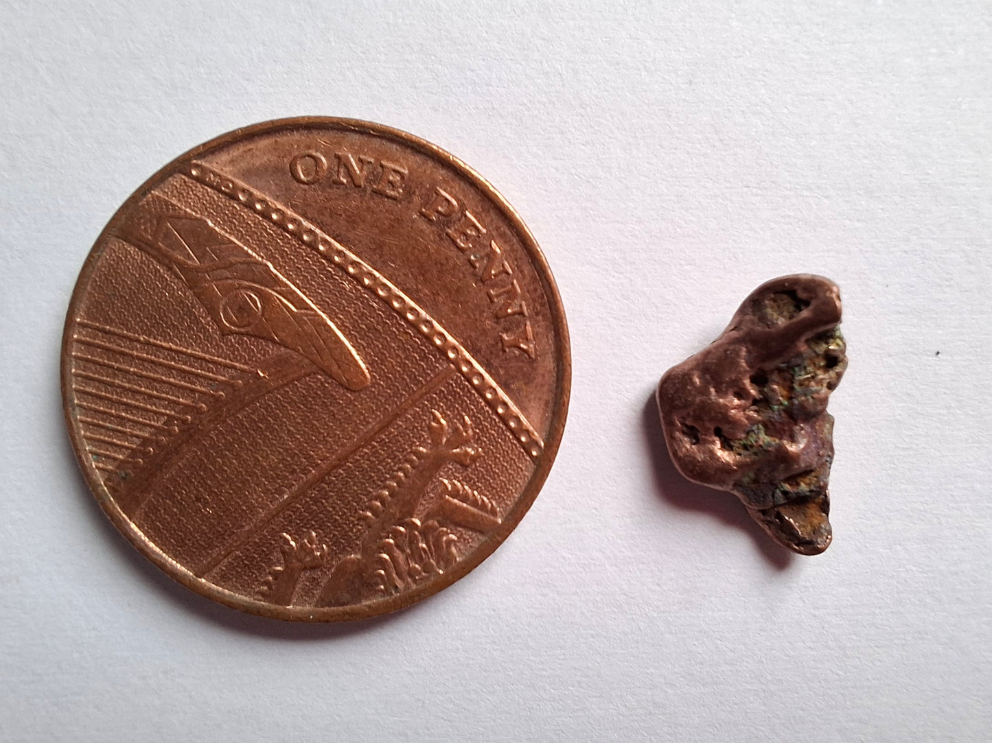 Native Copper Nugget, 0.76g, (Ref: COP2)