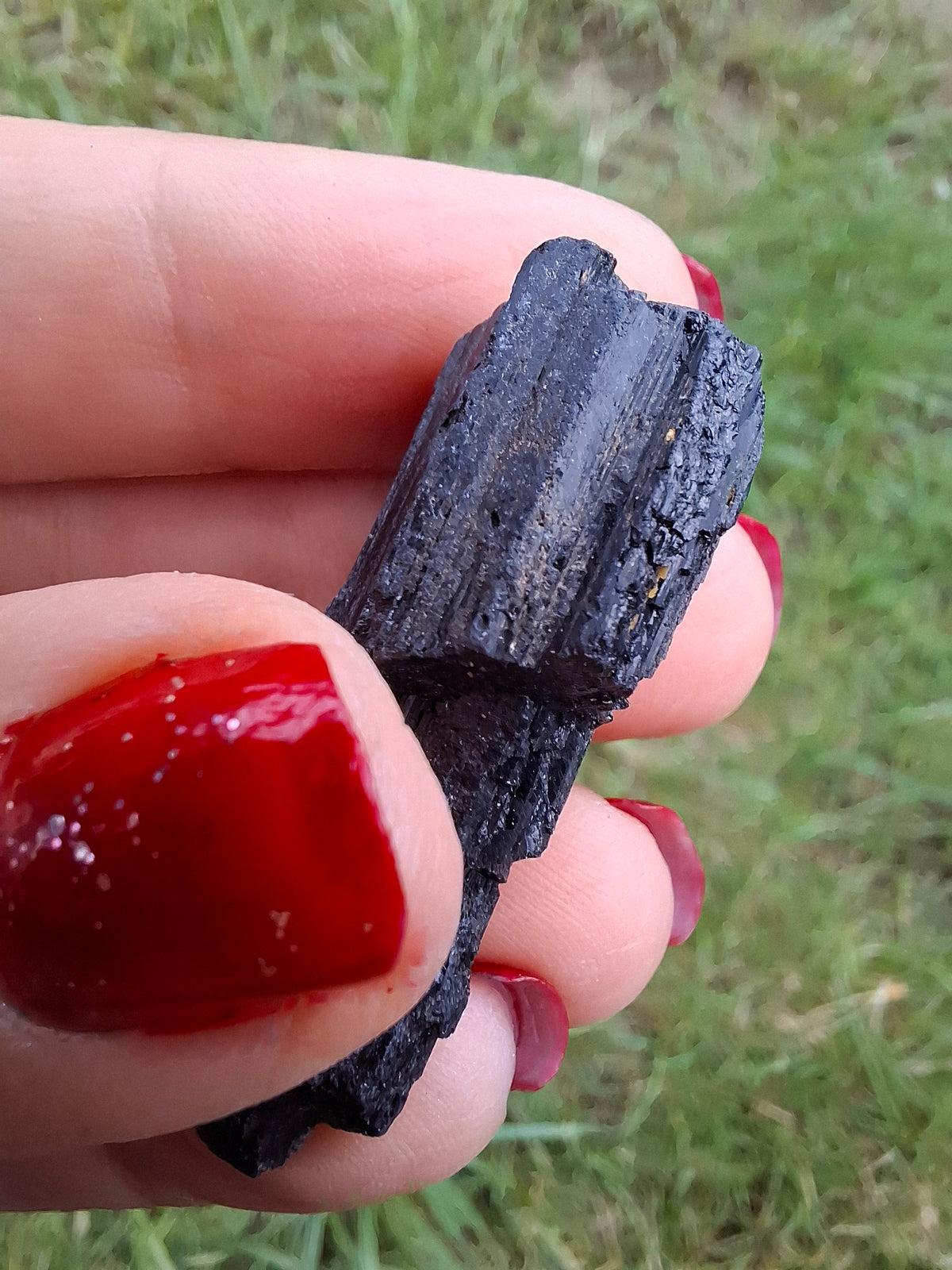 Black Tourmaline RAW, 13.00g, Crystal (Ref: RBT9)
