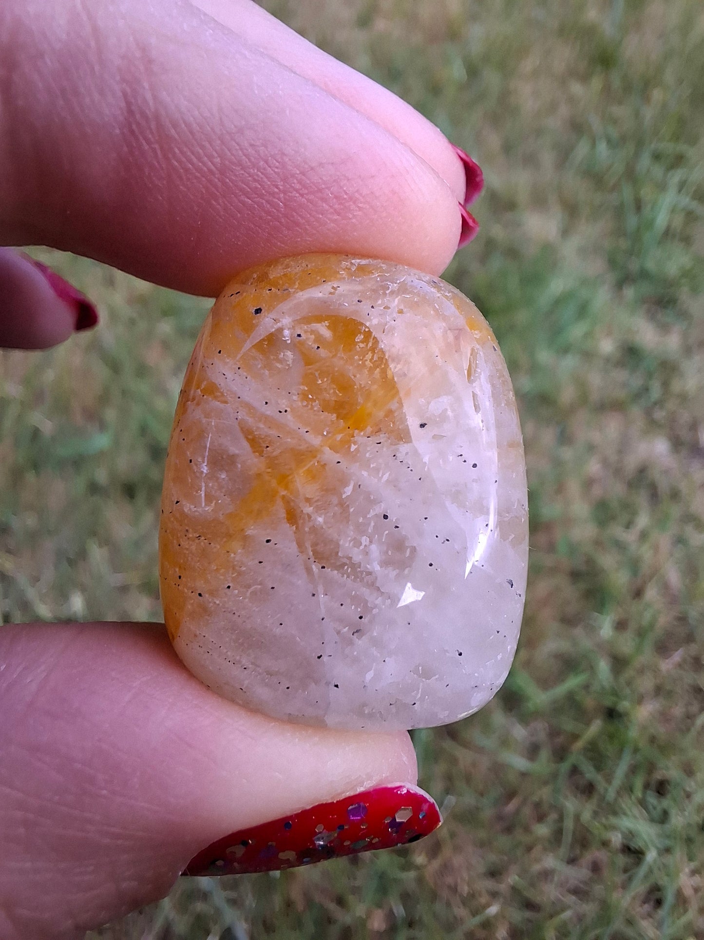 Golden Healer, Tumble Stone, Crystal (Ref: T191)