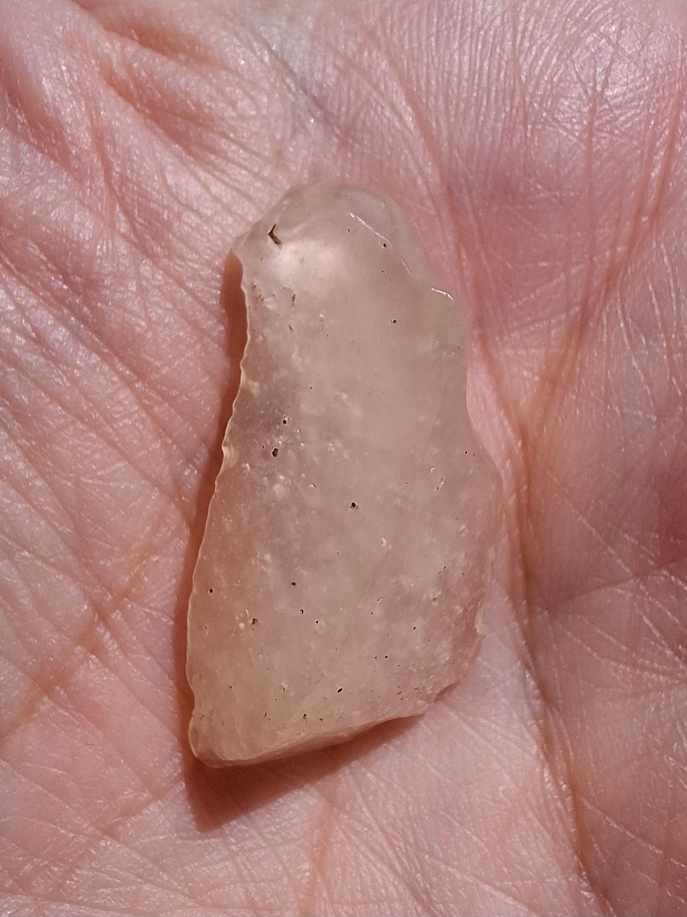 Libyan Desert Glass Piece, 3.36g, Tektite