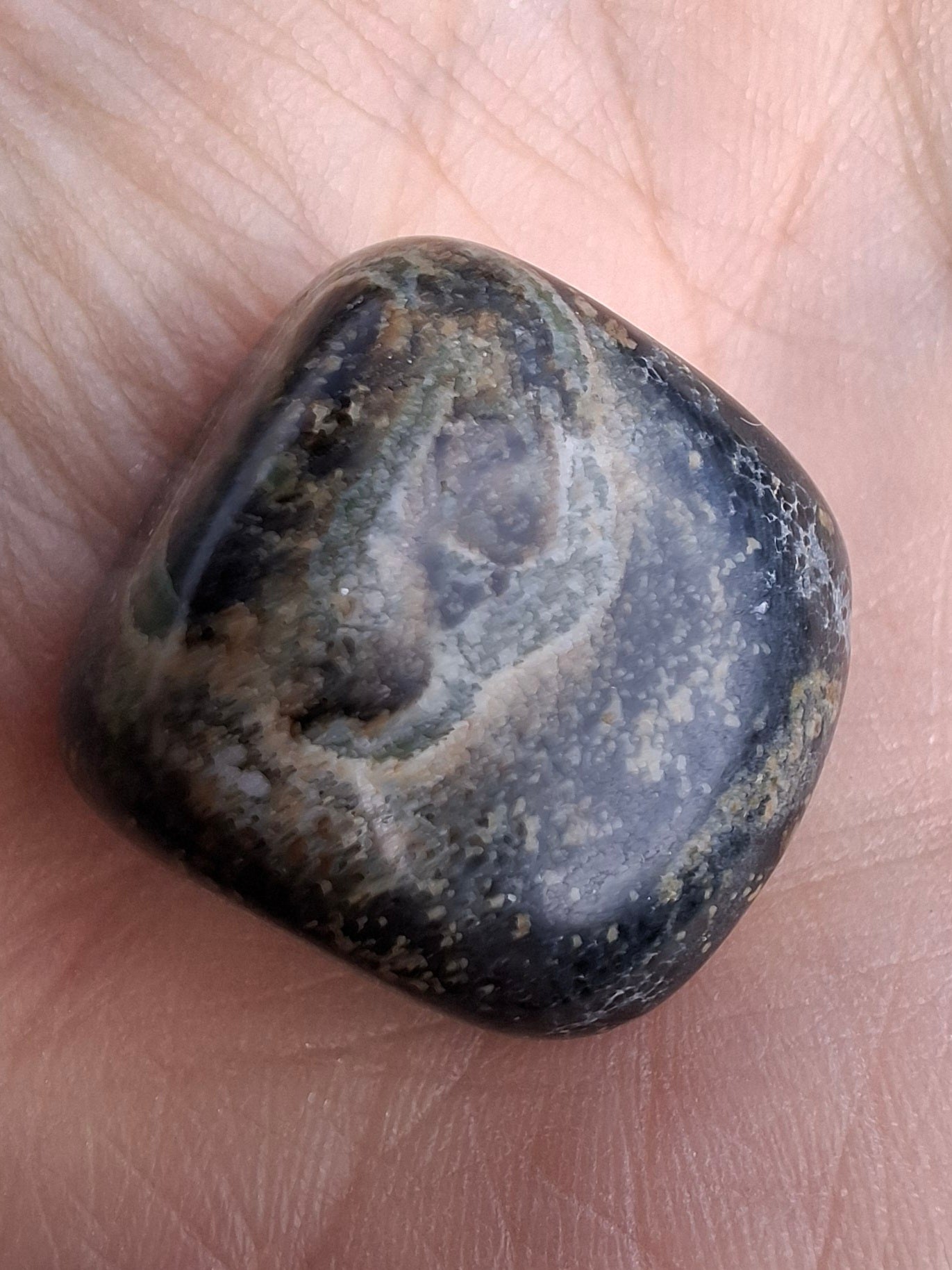 Kambaba Jasper, Tumble Stone, Crystal (Ref: T162)