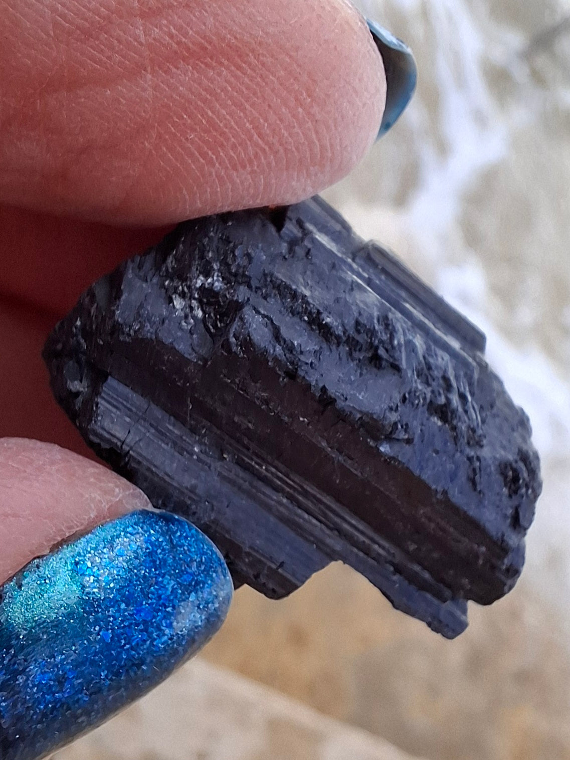 Black Tourmaline RAW, 8.70g, Crystal (Ref: RBT4)