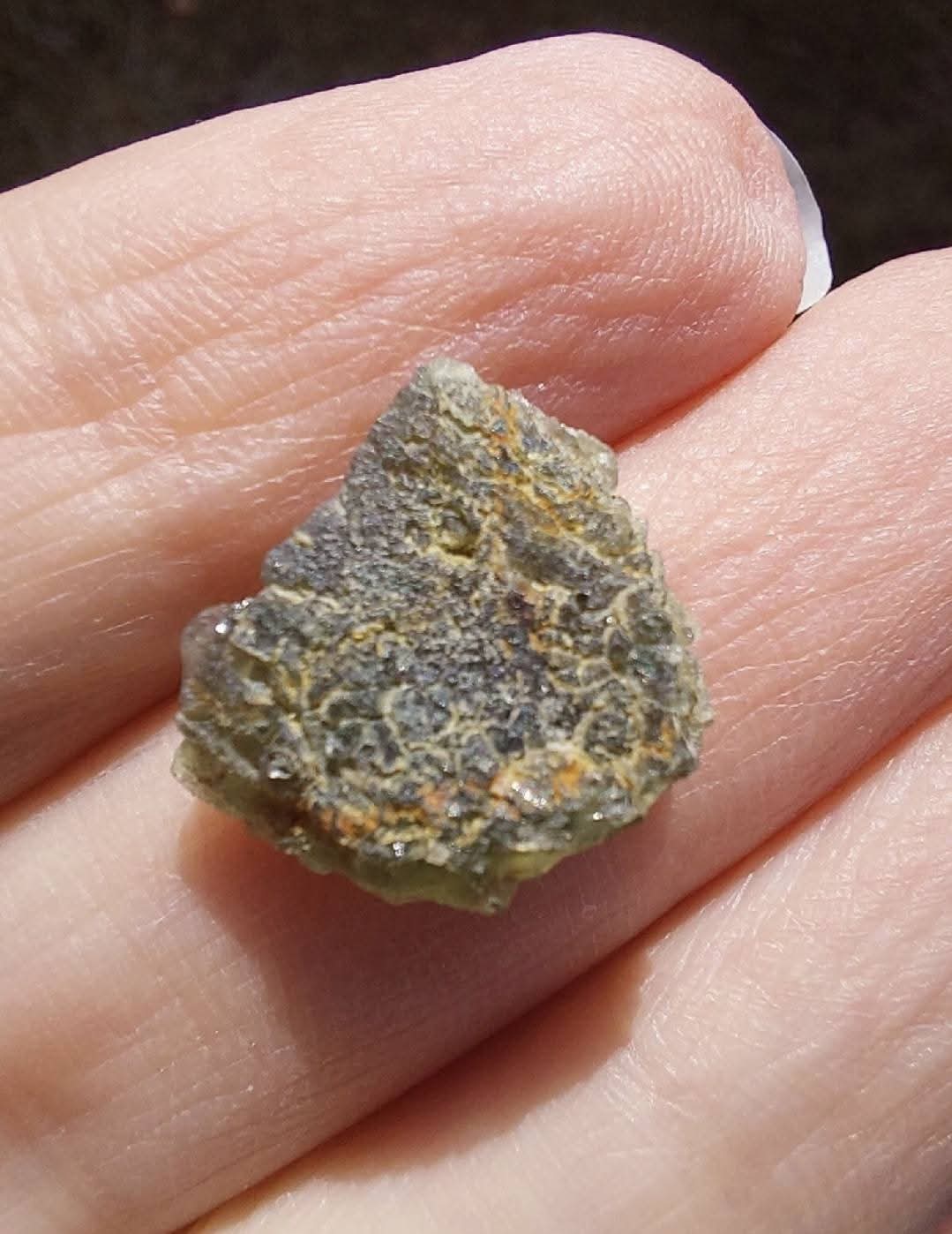 Moldavite Piece, 1.14g, Tektite (Ref: E165)